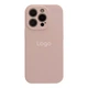 Чохол Premium Silicone Case Full Size with Frame для iPhone 16 Pro 81.Chalk Pink - изображение 1