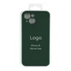 Чохол Silicone Case Full Size with Frame для iPhone 15 71.Cyprus Green - изображение 4