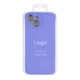 Чохол Silicone Case Full Size with Frame для iPhone 15 39.Elegant Purple - изображение 4