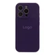 Чохол Silicone Case Full Size with Frame для iPhone 16 Pro Max 78.Amethyst - изображение 1