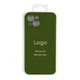Чохол Silicone Case Full Size with Frame для iPhone 15 45.Army Green - изображение 4