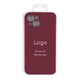 Чохол Silicone Case Full Size with Frame для iPhone 15 73.Plum - изображение 4