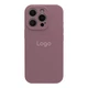 Чохол Silicone Case Full Size with Frame для iPhone 16 Pro Max 68.Blackcurrant - зображення 1