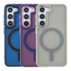 Чохол TPU Space Magnetic Color with Magsafe для Samsung Galaxy S23+ 5G Dark Purple - зображення 2
