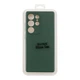 Чохол Silicone Cover Full Camera (A) для Samsung Galaxy S25 Ultra 5G (S938) 71.Dark Green - зображення 3