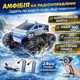 Радіокерована амфібія 4WD Waterproof Stunt Car для їзди по воді та суші - изображение 3