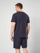 Футболка хлопковая длинная мужская Puma Essentials Graphics 69178716 M New Navy (4069161981494) - изображение 2
