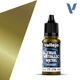 Акрилова фарба Зеленувато-золотий (Greenish Gold airbrush) Vallejo True Metallic 77176 - зображення 1