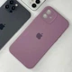 Чохол Silicone Premium case з захистом камери для iPhone 12 Full Camera Protective blueberry 9612 - изображение 3