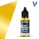 Акрилова фарба Сяючий жовтий (Radiant Yellow airbrush) Vallejo True Metallic Metal 77162 - зображення 1