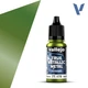 Акрилова фарба Бурштиново-зелений (Amber Green airbrush) Vallejo True Metallic 77175 - зображення 1