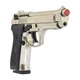 Пистолет стартовый Bruni 92 cal.9 РАК ST Chrome - изображение 4