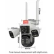 Камера IP наблюдения Wifi 16 Мп уличная поворотная с 10-кратным зумом для видеонаблюдения и охраны (624936) - изображение 6