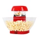 Апарат для приготування попкорну Popcorn Maker 1200 Вт без олії для дому та кіно попкорниця червона (625759) - зображення 2