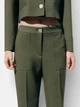 Брюки женские Zara 2941/888 S Хаки (02941888507022) - изображение 12