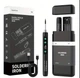Портативный паяльник с цифровым дисплеем, аккумуляторный, USB-C, 1100 мАч, с кейсом и сменными жалами - изображение 1