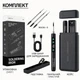 Портативный паяльник с цифровым дисплеем, аккумуляторный, USB-C, 1100 мАч, с кейсом и сменными жалами - изображение 4