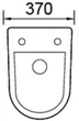Унитаз подвесной Ravak WC Concept Oval RimOff с сиденьем Soft Close дюропласт RKUM000009 - изображение 4