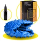 Мяч для фитнеса (фитбол) Cornix 55 см массажный Anti-Burst XR-0467 Blue - изображение 4