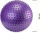 Мяч для фитнеса (фитбол) Cornix 55 см массажный Anti-Burst XR-0468 Violet - изображение 3