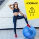Мяч для фитнеса (фитбол) Cornix 55 см массажный Anti-Burst XR-0467 Blue - изображение 9