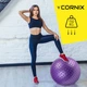 Мяч для фитнеса (фитбол) Cornix 65 см массажный Anti-Burst XR-0484 Violet - изображение 8