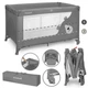 Детская кроватка 2 в 1 Kidwell Blissy Duo Gray, 5901130104840 - изображение 2