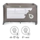 Детская кроватка 2 в 1 Kidwell Blissy Duo Beige, 5901130104857 - изображение 7