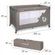 Детская кроватка 2 в 1 Kidwell Blissy Duo Beige, 5901130104857 - изображение 10