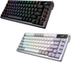 Клавіатура бездротова Asus ROG Azoth RGB WL BT White (90MP031A-BKUA11) - зображення 9