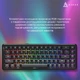 Клавіатура Ajazz AK680 Max Magnetic Switch Black (AK680-WM-B-A) - зображення 2