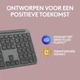 Клавiатура бездротова Logitech Signature Slim K950 US Graphite USB (920-012465) - зображення 8