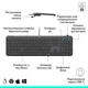 Клавіатура Logitech Signature Slim K620 for Business Graphite (920-013333) - зображення 4