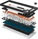 Клавіатура бездротова GamePro Asgard Valhalla MK160B Pro Black - зображення 2