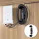 Настінне кріплення для кабелю та Ethernet адаптера супутникової системи Starlink Gen2 / Starlink Gen3 (REV4) | Тримач-кронштейн на стіну для терміналу Internet Satellite Старлінк V2 / V3 - зображення 4