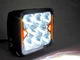 Світлодіодна фара StarLight SL-W0240S квадратна, дальнє світло WHITE + DRL 40W 4800Lm 5700K 12/24V - зображення 10