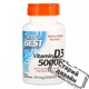 Пищевая добавка Doctor's Best Витамин D3 5000 МЕ 360 капсул DRB00250 - изображение 4