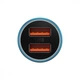 АЗП Baseus Golden Contactor Max Dual 60W USB + USB blue - зображення 7