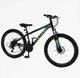 Велосипед спортивный алюминиевый 26 дюймов рама 13" Shimano 21 скорость Corso «PULSAR» (PL-26407) - изображение 2