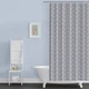 Шторка для ванной и душа Bathlux 180 x 180 в ванную комнату водоотталкивающая, Серая 20034 - изображение 5