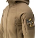 Флісова кофта Helikon Patriot Mk2 Hybrid Fleece, Coyote, 2XL - зображення 7