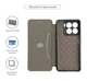 Чехол-книжка для ZTE Blade A56 4G, G-Case, Золотой, кожаный чехол-книга из экокожи (PU) и TPU, с магнитом, с подставкой и вместительным кардхолдером, противоударный, защита всего корпуса, ArmorStandart (ARM89031) - изображение 3