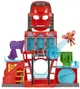 Набір для гри Hasbro Marvel Залізна людина та суперкоманда База супергероїв Iron Quarters (5010996313270) - зображення 3