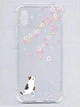 Чохол з потовщеними кутами на Samsung Galaxy A07 (A075) Котик і сакура (принт 283) - зображення 1