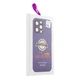 Чохол-накладка скляний матовий із захистом камери Matte AG-Glass для iPhone 14 Pro Deep Purple - зображення 4