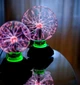 Плазменный шар Тесла музыкальный 20см ночник Plasma ball Плазменная лампа-шар с молниями TC - изображение 4