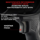 Мощный автомобильный турбо фен 24V Бытовой скоростной вентилятор ручная воздуходувка для авто, дома, гаража TC - изображение 2