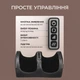 Электрический массажер для ступней ног, икр и стоп Foot Massager с подогревом Черный Тос - изображение 5