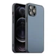 Чохол-накладка скляний матовий із захистом камери Matte AG-Glass для iPhone 12 Pro Pearly White - зображення 3