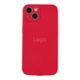 Чохол Silicone Case Full із захистом камери для iPhone 13 Wine Red - зображення 1